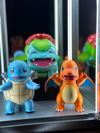 【寶可夢】櫻花 studio-小火龍 妙蛙種子 傑尼龜（海外現貨）1