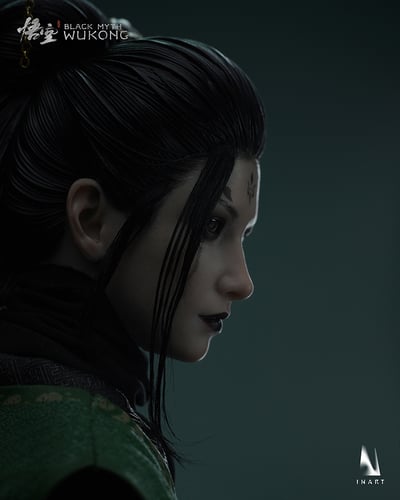 【正版授權】INART-黑神話：悟空 四姐 可動人偶13