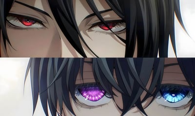 【週邊】H2工作室－黑執事 賽巴斯欽＆夏爾 裝飾畫3