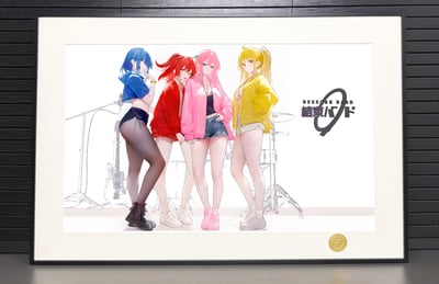 【週邊】H2工作室－孤獨搖滾 結束樂隊 裝飾畫2