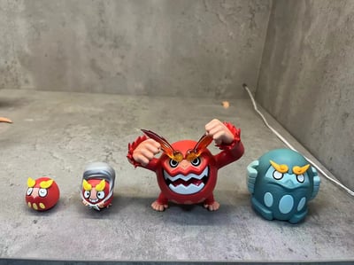 【寶可夢】EC-Studio-達摩狒狒進化組1