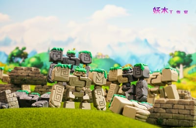 【楓之谷】妖木工作室－石頭人家族 射手村石巨人2