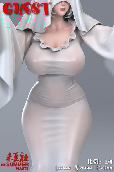 【原創授權】禾夏社工作室-萬聖節的小調皮 幽靈妹妹5