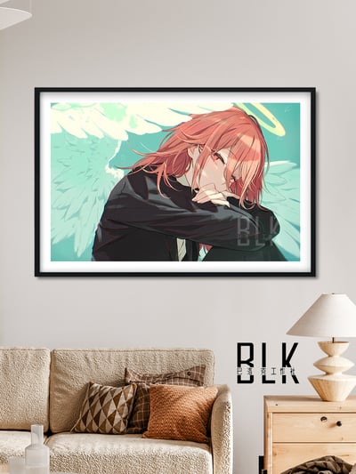 【週邊】巴洛克－鏈鋸人 天使 裝飾畫＆冰箱貼4