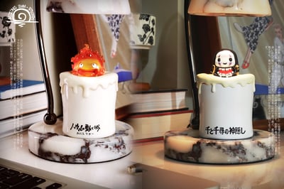 【宮崎駿】RS 工作室－宮崎駿潮玩系列 第二彈 無臉男 香氛蠟燭4