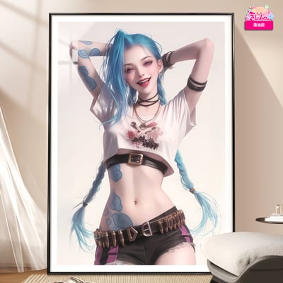 【週邊】阿喵畫社-迎辰 金克斯3