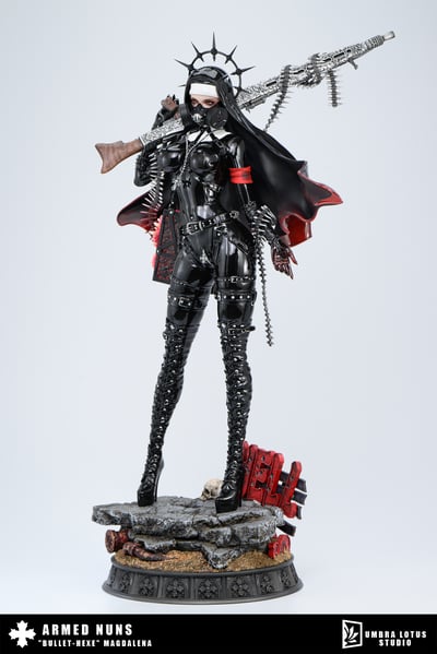 【原創授權】黑蓮工作室－武裝修女系列 第一彈 槍彈魔女 瑪格妲3