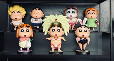 【蠟筆小新】動感光波工作室-主婦小新&森巴舞小新6