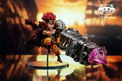 【海賊王】YZ工作室-覺醒系列 電磁砲 基德2