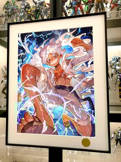 【週邊】星空工作室－海賊王 尼卡路飞 裝飾畫3