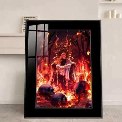 【週邊】橘子工作室－咒術迴戰 王座 兩面宿儺 裝飾畫1