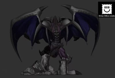 【遊戲王】神官工作室-王國篇怪獸系列 暗黑魔龍3