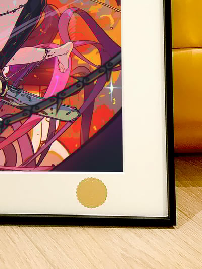 【週邊】星空工作室－鏈鋸人 bomb love 裝飾畫5