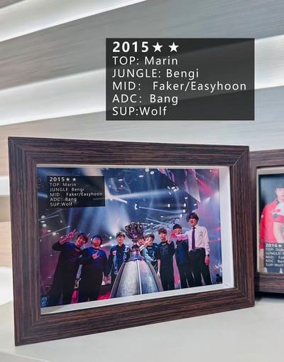 【週邊】千鳥社-SKT歷屆冠軍英雄聯盟T1戰隊擺台4