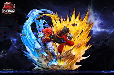 【七龍珠】kylin stuudio-七龍珠經典人物系列 012 超四雙王悟吉塔&貝吉特2