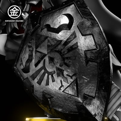 【薩爾達傳說】KINTSUKUROI CREATIONS-林克半身像7