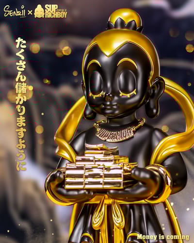 【原創授權】SENZII-SUPRICHBOY系列 送財童 金靴玄身 暗夜版1