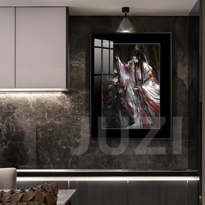 【週邊】橘子工作室－傘下初見 楚晚寧墨燃 裝飾畫2