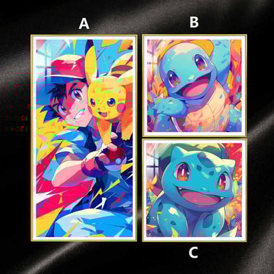 【週邊】阿喵畫社-小智寶可夢三宮格6