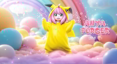 【SPYxFAMILY】幻裝社 x 物語-阿尼亞皮卡丘1