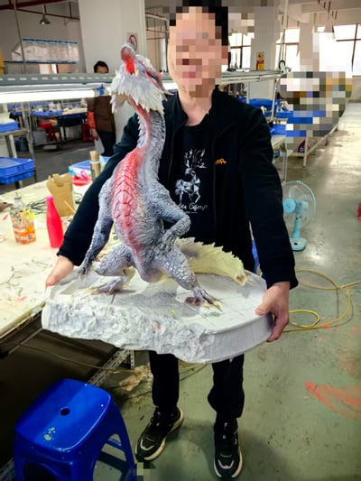 【魔物獵人】DragonFrontierStudio-怪物獵人祖龍（大尺寸加燈版本）14