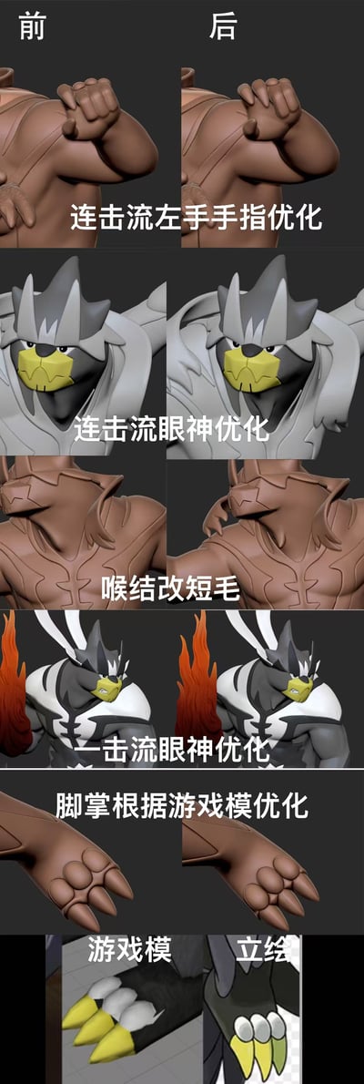 【寶可夢】JB Studio-圖鑑系列 進化組 熊徒弟 武道熊師3