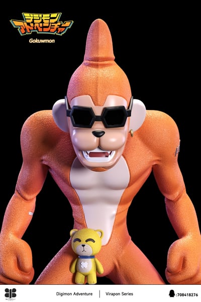 【數碼寶貝】Butterfly Studio-數碼寶貝圖鑑系列 猩猩獸&鋼鐵猩猩獸7