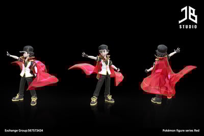 【寶可夢】精寶工作室 JB Studio－人物系列 太晶 赤紅2
