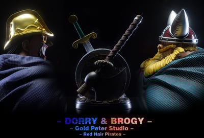 【海賊王】GP Studio-四皇團紅髮海賊團 青鬼東利 & 紅鬼布洛基4