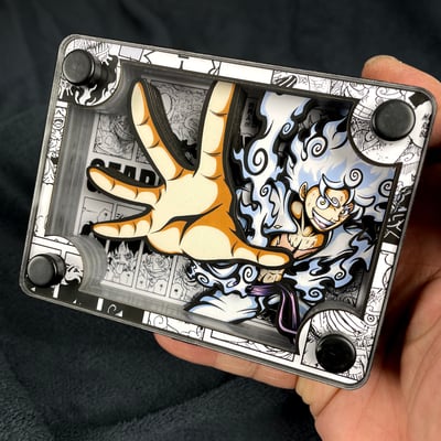 【週邊】萌萌匠-海賊王尼卡路飛週邊壓克力方磚卡磚高顏值立牌8