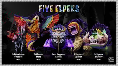 【海賊王】YZ工作室-未來島 蛋尖島 第18彈 以津真天 瑪茲聖3