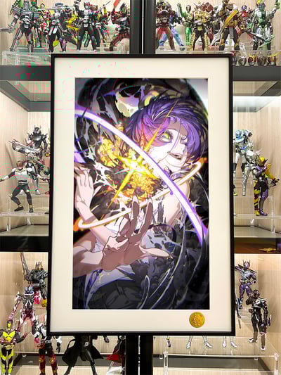 【週邊】星空工作室-Bomb 電鋸人reze鏈鋸人蕾塞篇Chainsaw Man電次瑪奇瑪帕瓦動畫裝飾畫2