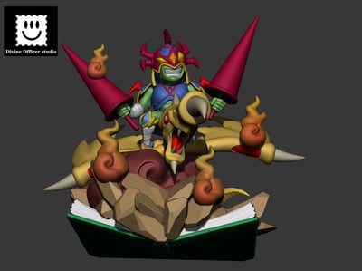 【遊戲王】神官工作室-卡通龍騎士蓋亞1