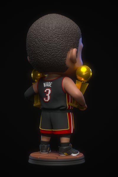 【運動明星】M3工作室-NBA 熱火 韋德4