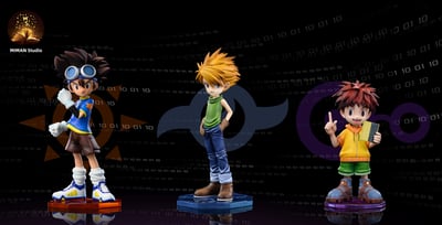 【數碼寶貝】迷漫MIMAN Studio-主角團數碼世界圖鑑人物共鳴 第六彈 光子郎甲蟲獸8