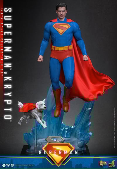 【正版授權】HOTTOYS-MMS812 新版電影 超人 超人&小氪套裝 可動19