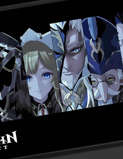 【週邊】千鳥社-原神至冬國愚人眾十一執行官滑鼠墊裝飾畫4