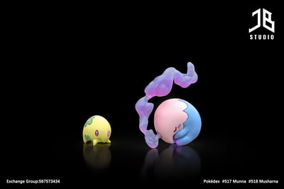 【寶可夢】精寶工作室 JB Studio-圖鑑系列 演化組 食夢夢 夢夢蝕3