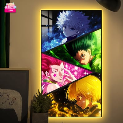 【週邊】阿喵畫社-全職獵人燈帶畫3