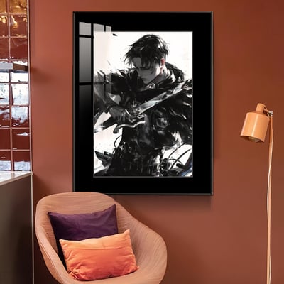 【週邊】橘子工作室－進擊的巨人 刀鋒之翼 兵長利威爾 裝飾畫3