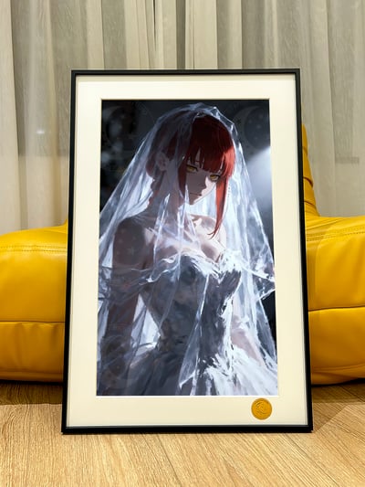 【週邊】星空工作室－鏈鋸人 花嫁瑪奇瑪 裝飾畫1