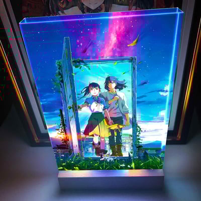 【週邊】阿喵畫社-鈴芽之旅發光特效磚1