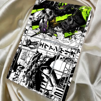 【週邊】阿喵畫社-墨染初號機4