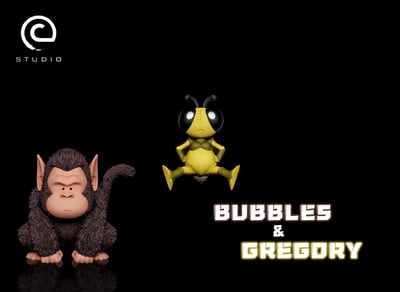 【七龍珠】C-STUDIO-地球入侵篇 巴布魯斯（猴子）& 古雷格利（飛蟲）1