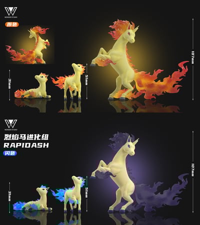 【寶可夢】玩得 Wonder Studio－烈焰馬進化組2