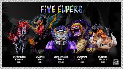 【海賊王】YZ工作室-未來島 蛋尖島 第16彈 農事武神 沙蟲‧庇特聖3