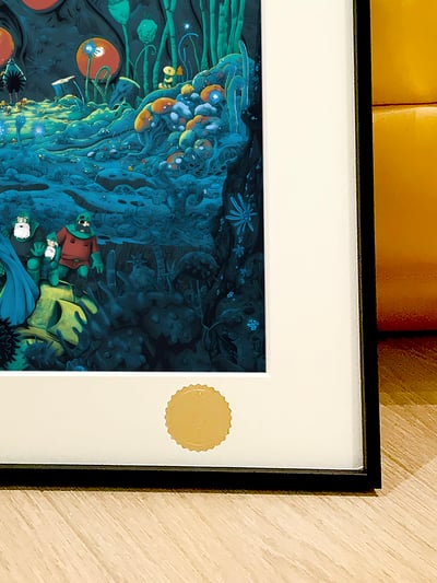 【週邊】星空工作室－宮崎駿 風之谷 王蟲 裝飾畫5