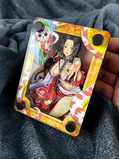 【週邊】萌萌匠-海賊王女帝波雅漢庫克薩羅梅壞蛇 第二彈 立體壓克力磚1