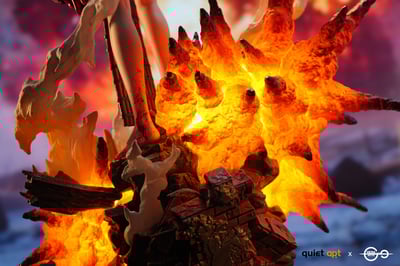 【電鋸人】QuietArt x Hera Studio-炸彈惡魔 波姆 & 蕾塞 & Kiss胸像4