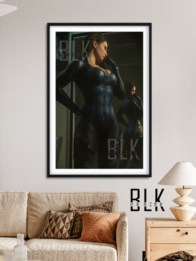 【週邊】巴洛克－生化危機 吉兒 裝飾畫4